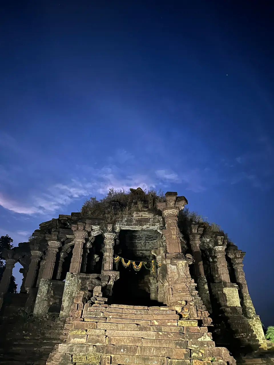 Bhand Deva temple at Ramgarh crater, Baran