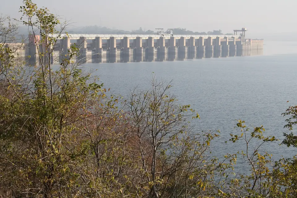 Rana Pratap Sagar dam near Rawatbhata